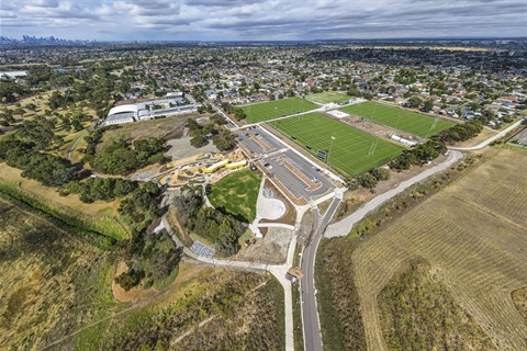 Seabrook Reserve Landscaping Drone-16 rugby pitches.jpg