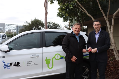 EV fleet announcement Joseph Haweil.JPG
