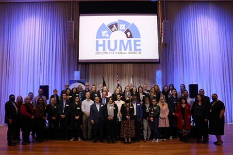 Group photo of the Hume ELC