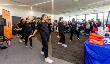 Girls dancing 