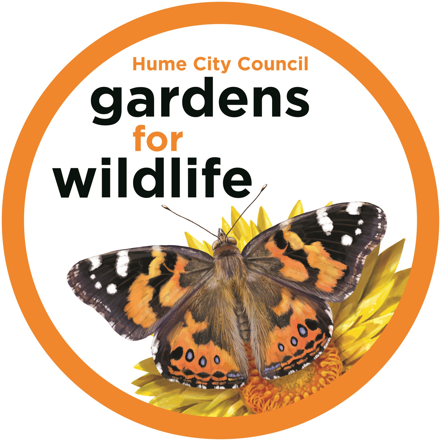 HCC Gardens for Wildlife logo