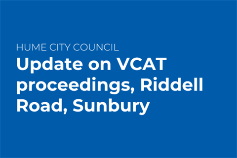 Riddell Road Sunbury VCAT