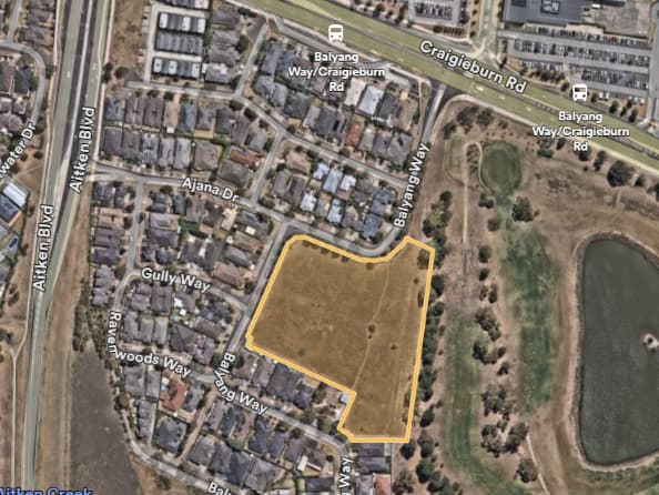 Map of Amberfield Nature Reserve